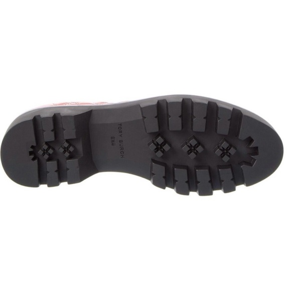 Tory Burch Mini Everly Chunky Quilted Patent Loafer in Rose Sachet, Size 11, NEW - Picture 6 of 17